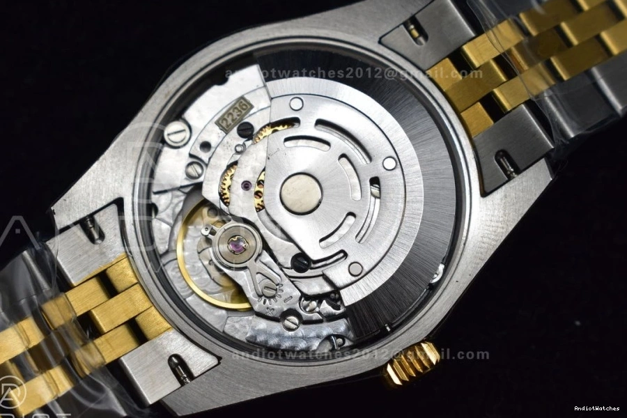 on and Ladies Syle Bezel WF Comfortable Markers Bracelet Steel Dial DateJust President Fluted Green 316L 31 278289 553 0413